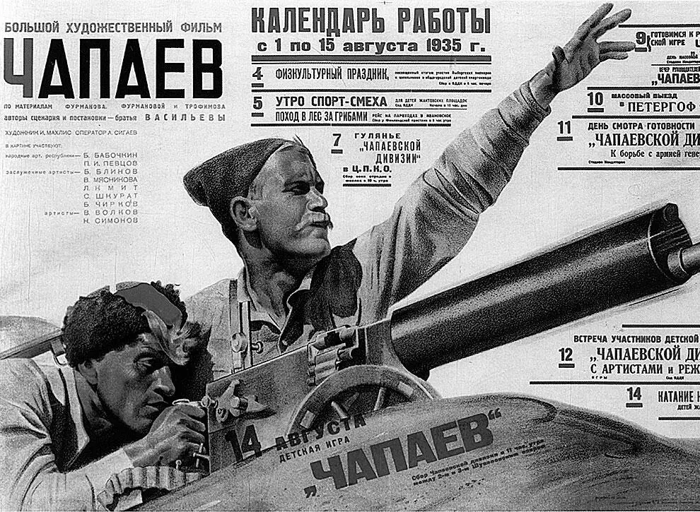 История советского кино обычно рассматривает Чапаева в терминах - фото 122