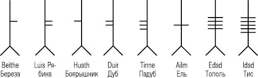 Рис 9 Защитный огам Руны Руны это скандинавская магическая система - фото 9