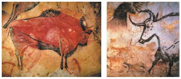 Рис 205 Наскальные рисунки древнего человека Первые изменения были связаны с - фото 231