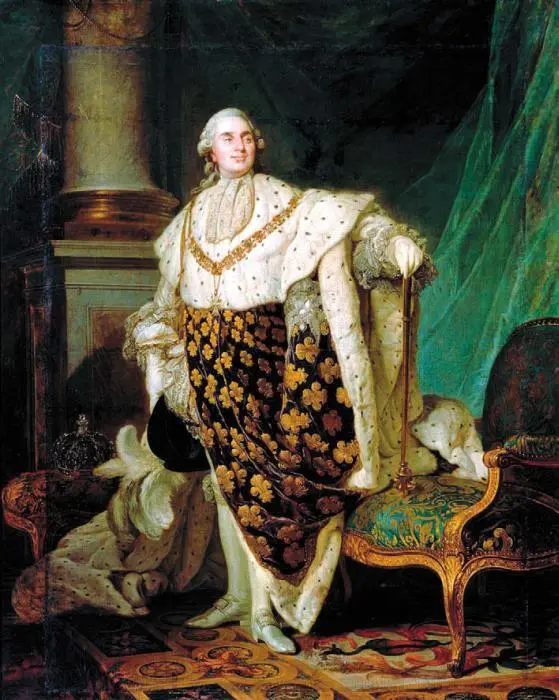 Людовик XVI Жозеф Дюплесси 1775 г МарияАнтуанетта с розой Элизабет - фото 2