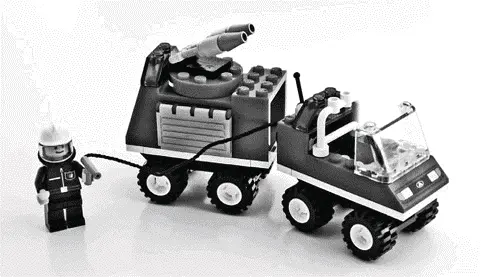 Пожарный автомобиль LEGO из набора 1997 года Затем он показал пожарный - фото 21