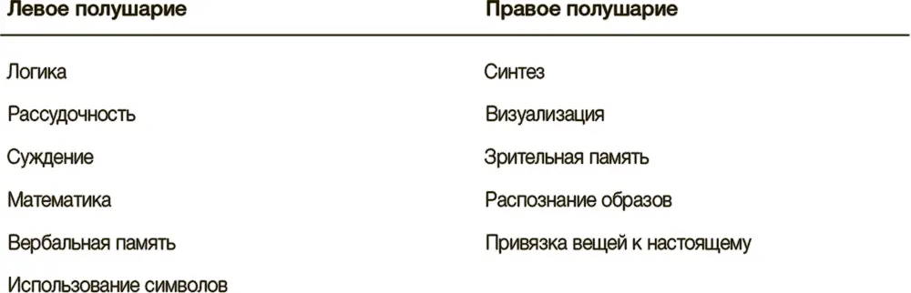 Левое полушарие работает в основном на писателей математиков ученых правое - фото 26
