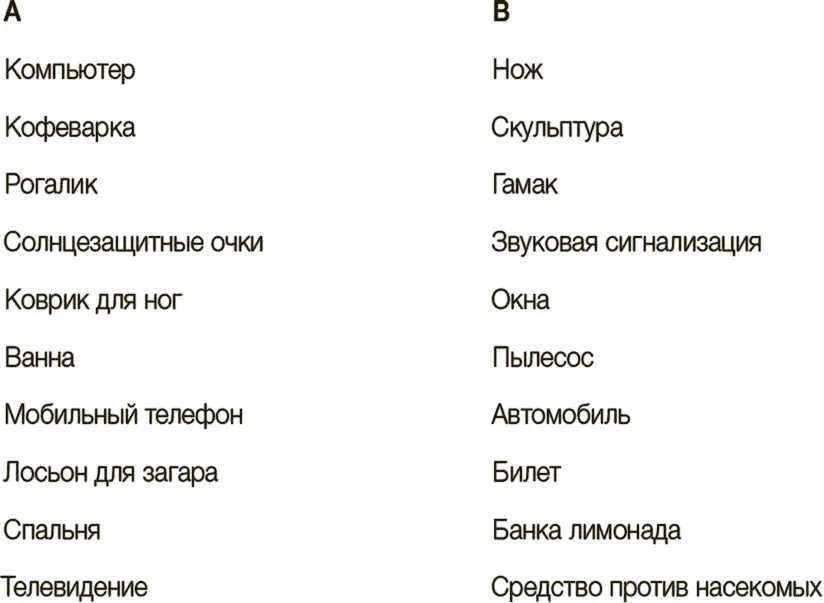 В этом примере показанные комбинации привели к следующим идеям Сочетание - фото 150