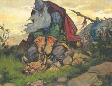 Рис 50 Святогор богатырь русского былинного эпоса великан выше леса - фото 70