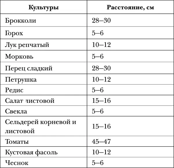 При посадке продольными рядами сочетающихся культур несколько сложнее - фото 3