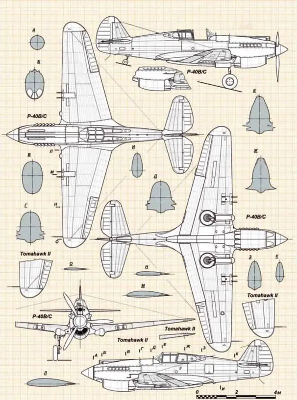 Р40ВС С июня 1942 г и до конца 1944 г основным каналом доставки Р40 в - фото 53