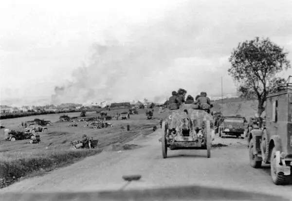 Наступающие войска вермахта в Белоруссии июнь 1941 29 июня Берия - фото 10