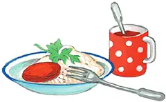 Всегда приятно людям есть Когда вкусна еда А у хороших поваров Еда вкусна - фото 145