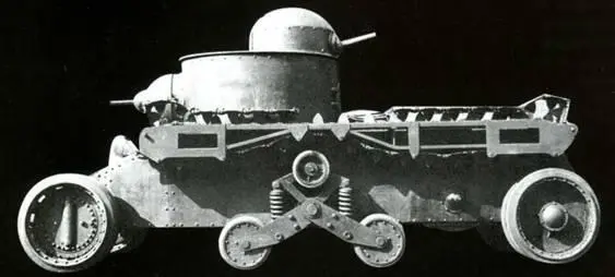 Колесногусеничный танк М 1919 Первый заказ В 1915 году Кристи сконструировал - фото 13