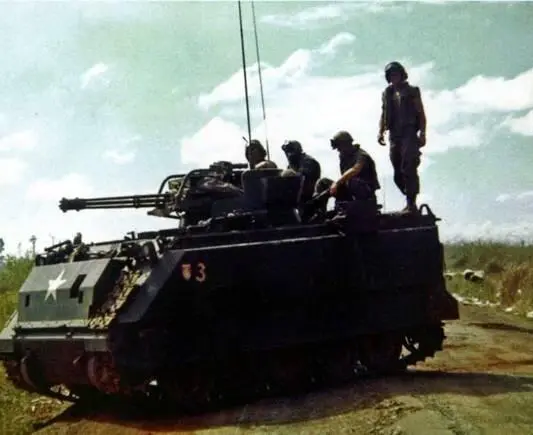 ЗСУ М163А1 Вулкан во Вьетнаме 1969 год ЗСУ Вулкан состояли на - фото 2
