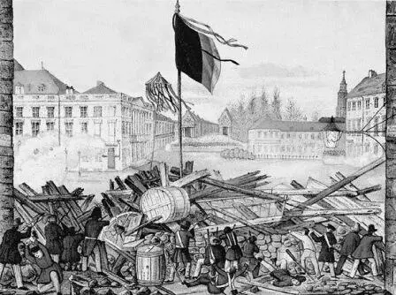 Баррикадный бой в Берлине Рисунок XIX в В Германии остро стоял вопрос - фото 110