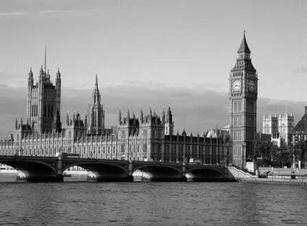 Биг Бен и здание парламента Современный вид Лондон Великобритания Власти - фото 114