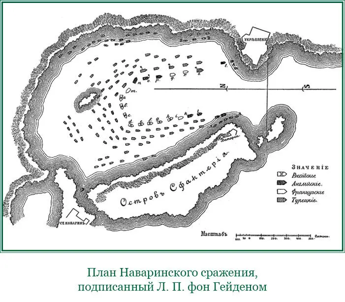Рапорт Л П Гейдена 56начальнику морского штаба контрадмиралу А С - фото 52