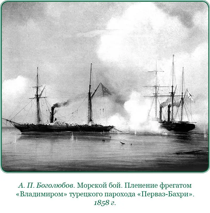 Из записок мичмана В Д Палеолога о крейсерстве эскадры П С Нахимова в - фото 95