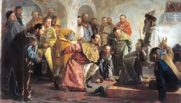 Опричники Художник Николай Неврев В январе 1570 году царь приехал в Новгород - фото 18