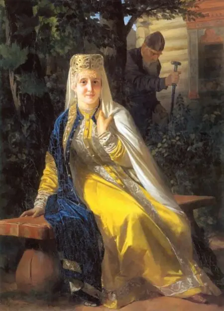 Василиса Мелентьева и Иван Грозный Художник Николай Неврев 1880е Устремив - фото 19