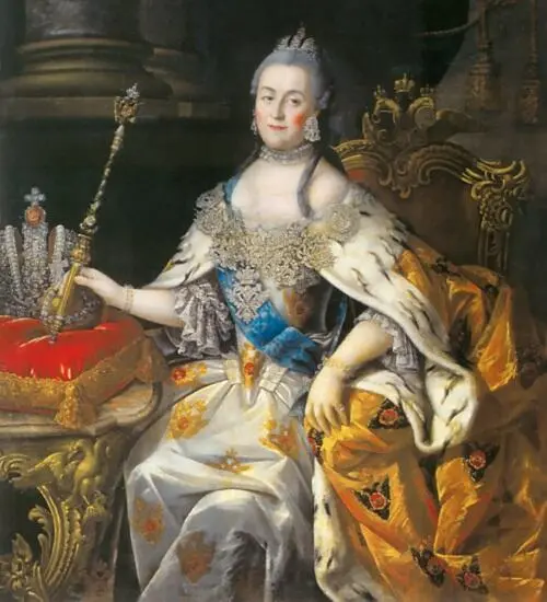 Портрет Екатерины II Художник Алексей Антропов 1766 Одаренная литературным - фото 35