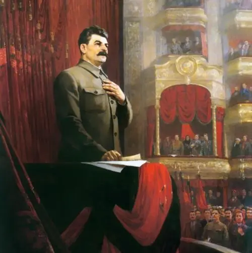 Великая клятва Сталин Художник Федор Решетников 21 декабря 1949 года широко - фото 53