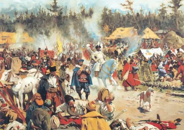 В Смутное время Художник Сергей Иванов 1908 Царь Михаил Федорович 15961645 - фото 89