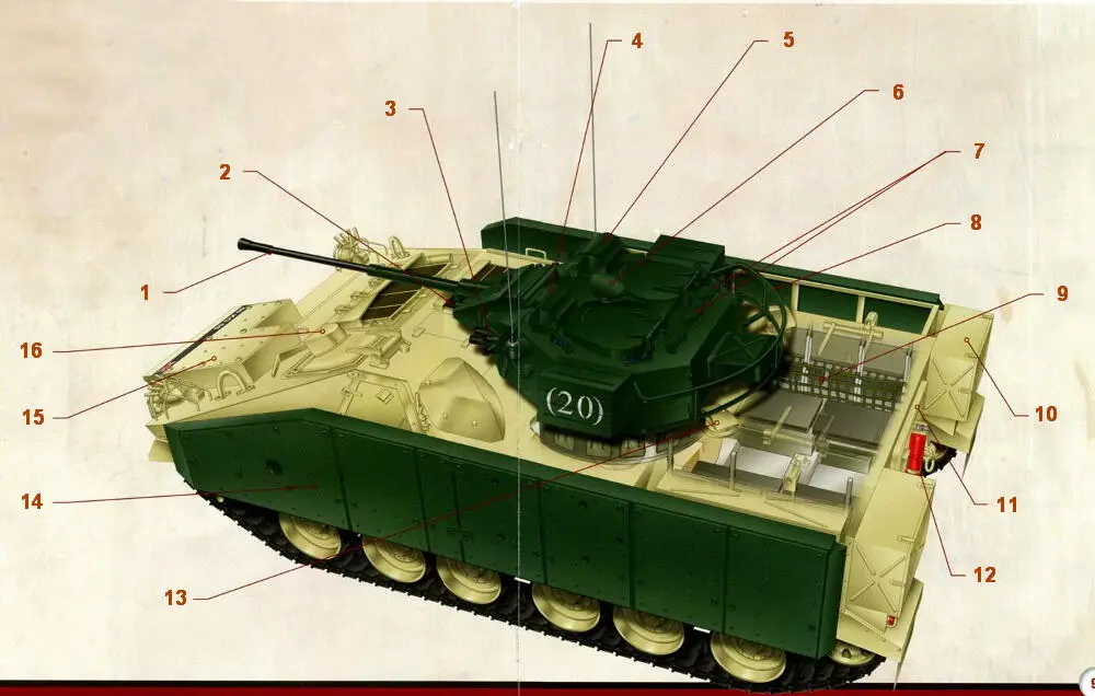 БОЕВАЯ МАШИНА ПЕХОТЫ FV510 УОРРИОР Боевая машина пехоты FV510 Уорриор 1й - фото 8