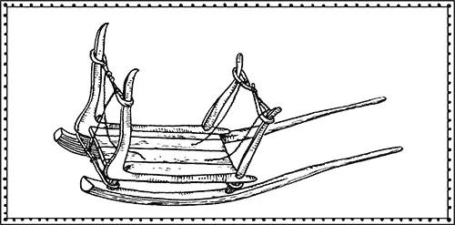 Зырянские сани Реконструкция По принципу сестры своей женщины - фото 142