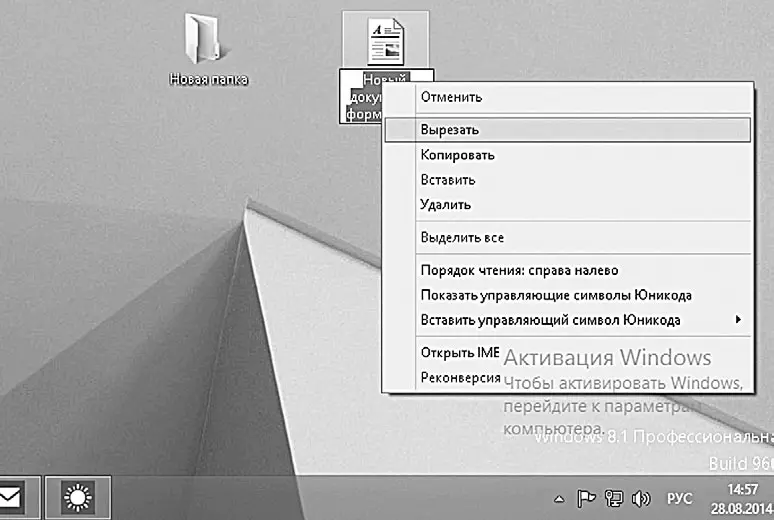 Вырезаем файл чтобы вставить его в папку Вариант второй Этот способ можно - фото 63