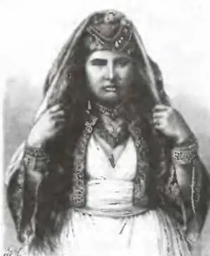 Сирийская девушка из Дамаска Народоведение 1903 г Российское присутствие - фото 3