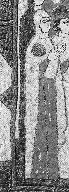 Рис 146 Фрагмент пелены Считается что это изображение царицы Софьи - фото 46