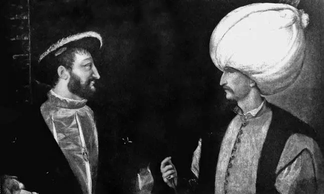Рис 174 Франсуа I Франциск и Сулейман Великолепный Тициан Якобы около - фото 74