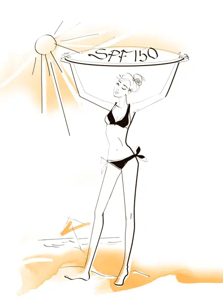 На пляже Миф 27 О том что все кремы с SPF одинаковы Я пользуюсь не - фото 34