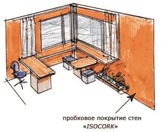 Рис 79 Напыляемое пробковое покрытие Isocork Рис 80 Кожаные полы - фото 80