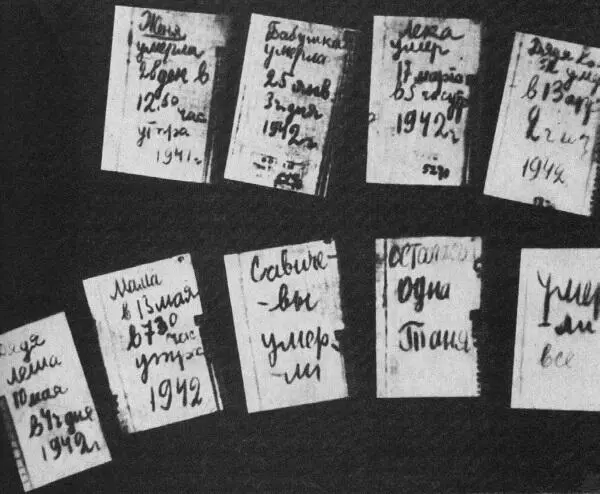 Страницы дневника Тани Савичевой 1942 г 24 февраля 1942 года В - фото 66