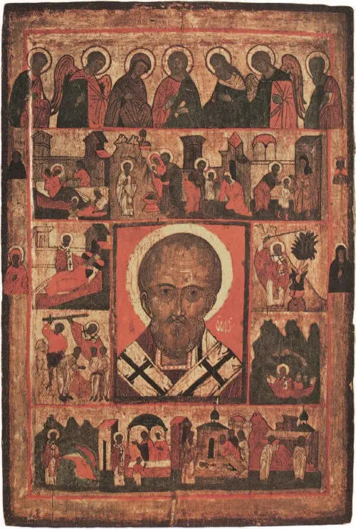Свт Николай Мирликийский в житии Россия XVI в Коллекция А Полякова Париж - фото 128