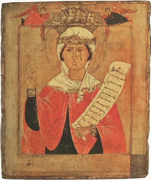 Св Параскева Пятница Вторая половина XVI в Частная коллекция Париж Святая - фото 144