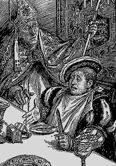 Гравюра Герберта Коула Herbert Cole из иллюстраций к Путешествиям Гулливера - фото 14