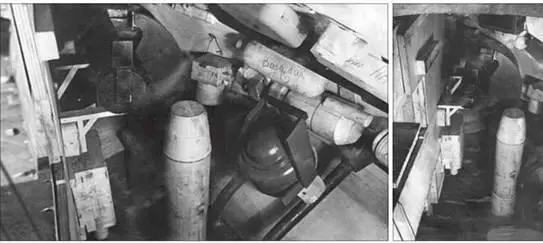 Рабочее место заряжающего танка Объект 770 Деревянный макет 1956 г - фото 140