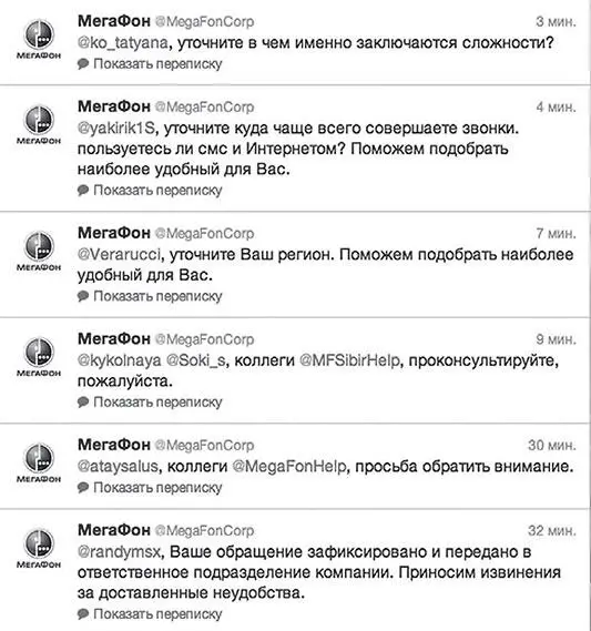 В случае использования такого формата ведения твиттерканала необходимо - фото 59