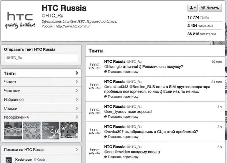 Пример В заключение давайте рассмотрим кейс использования Twitter в качестве - фото 61