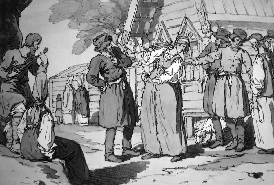 ДА Аткинсон Голубка ДА Аткинсон Русский крестьянин ДА Аткинсон - фото 68