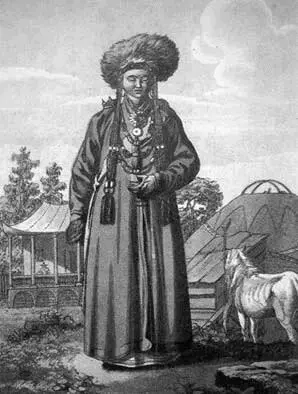 ЕМ Корнеев Братская татарская девка 1813 ЕМ Корнеев Калмыцкая - фото 107