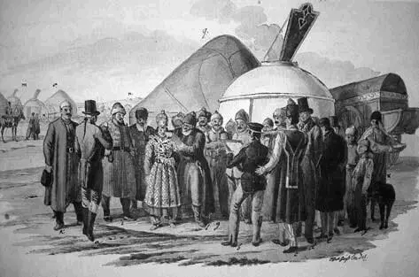 ХГ Гейслер Гейслер рисующий татарскую девушку 1793 ЕМ Корнеев - фото 115