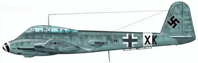 Мессершмитт Me 410 построено 1160 самолетов Действительно ко времени - фото 40