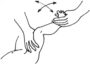 Рис 2 Упражнение 3 Обеими руками возьмите ребенка за обе голени и - фото 4