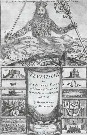 Символическое изображение Левиафана в трактате Т Гоббса 1651 год Однако - фото 47