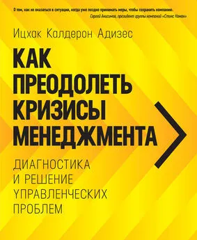 Ицхак Адизес - Как преодолеть кризисы менеджмента. Диагностика и решение управленческих проблем