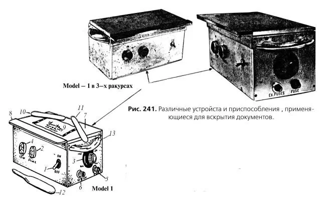 Рис 241Различные устройста и приспособления применяющиеся для вскрытия - фото 247