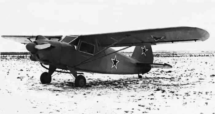 Пассажирский самолет Як10 Як14 с мотором М11ФР 1945 год Як14 - фото 155