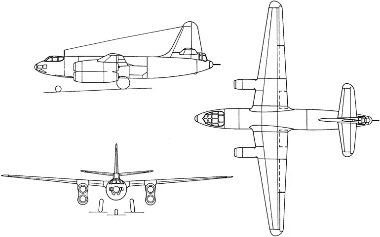 Схема реактивного бомбардировщика РБ17 По поводу Мессершмитта Владимир - фото 29
