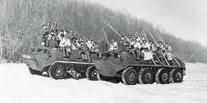 Тренировки по бесконтактному вытеснению нарушителей границы с применением - фото 17
