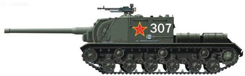 ИСУ122 НОАК Китайские ИСУ122 на параде в 1954 г Пограничники на - фото 32